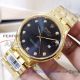 Perfect Replica Rolex Datejust All Gold Case Black Diamond Markers Dial 40mm Men's Watch (3)_th.jpg